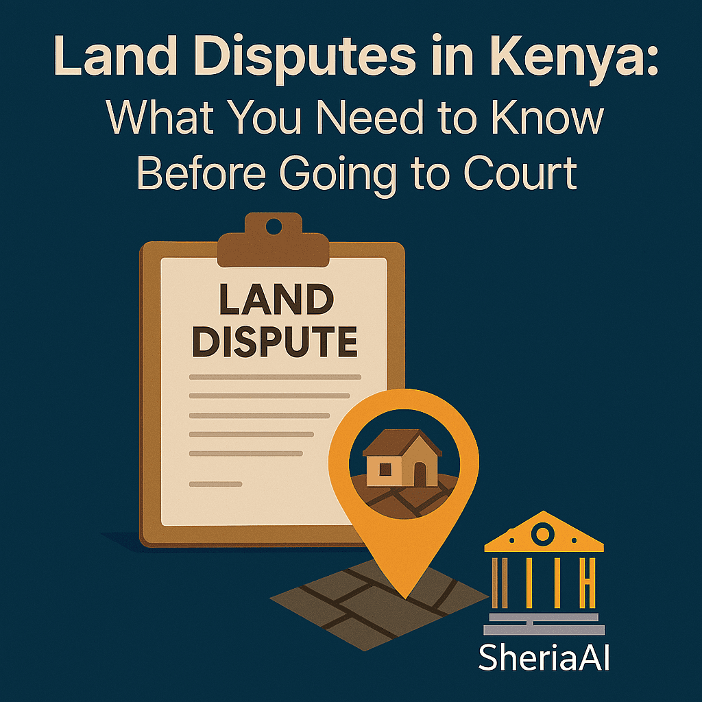 Land Disputes in Kenya: What You Need to Know Before Going to Court