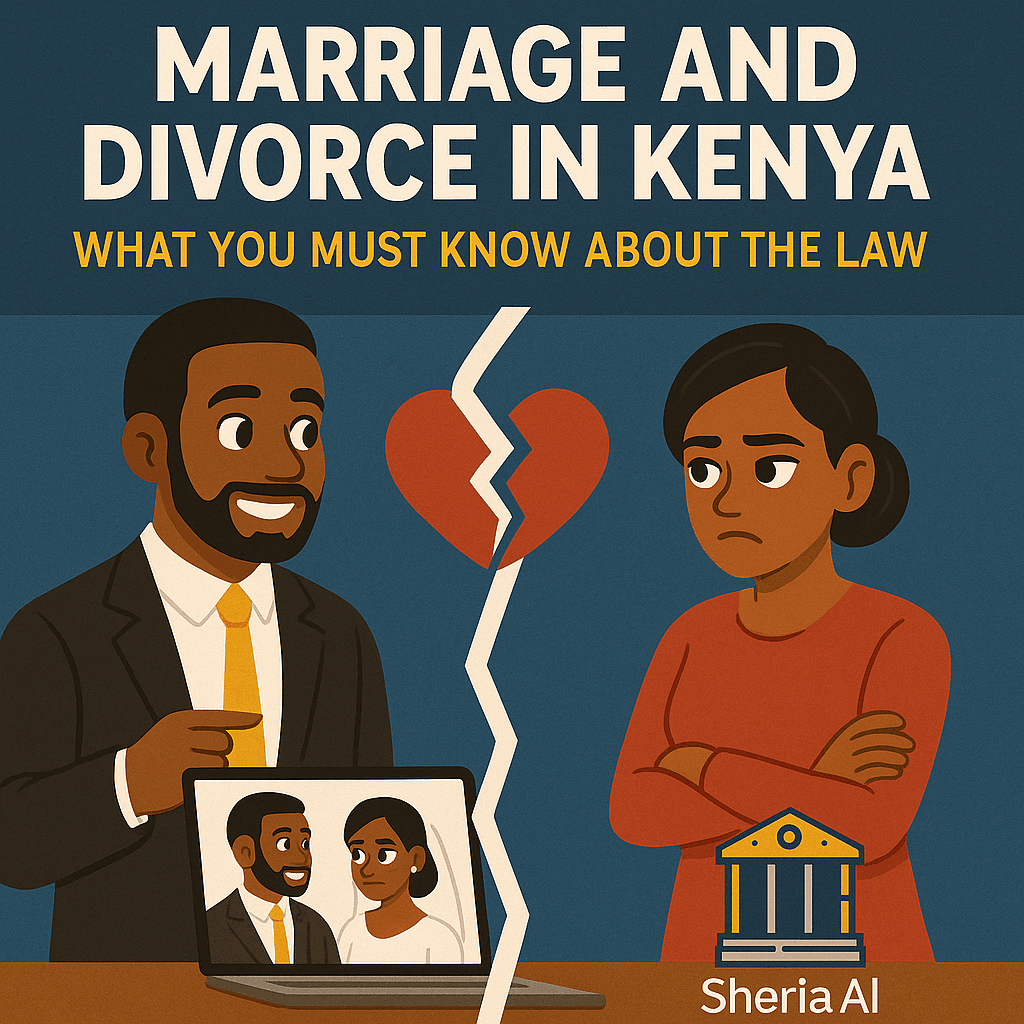 Marriage and Divorce in Kenya: What You Must Know About the Law